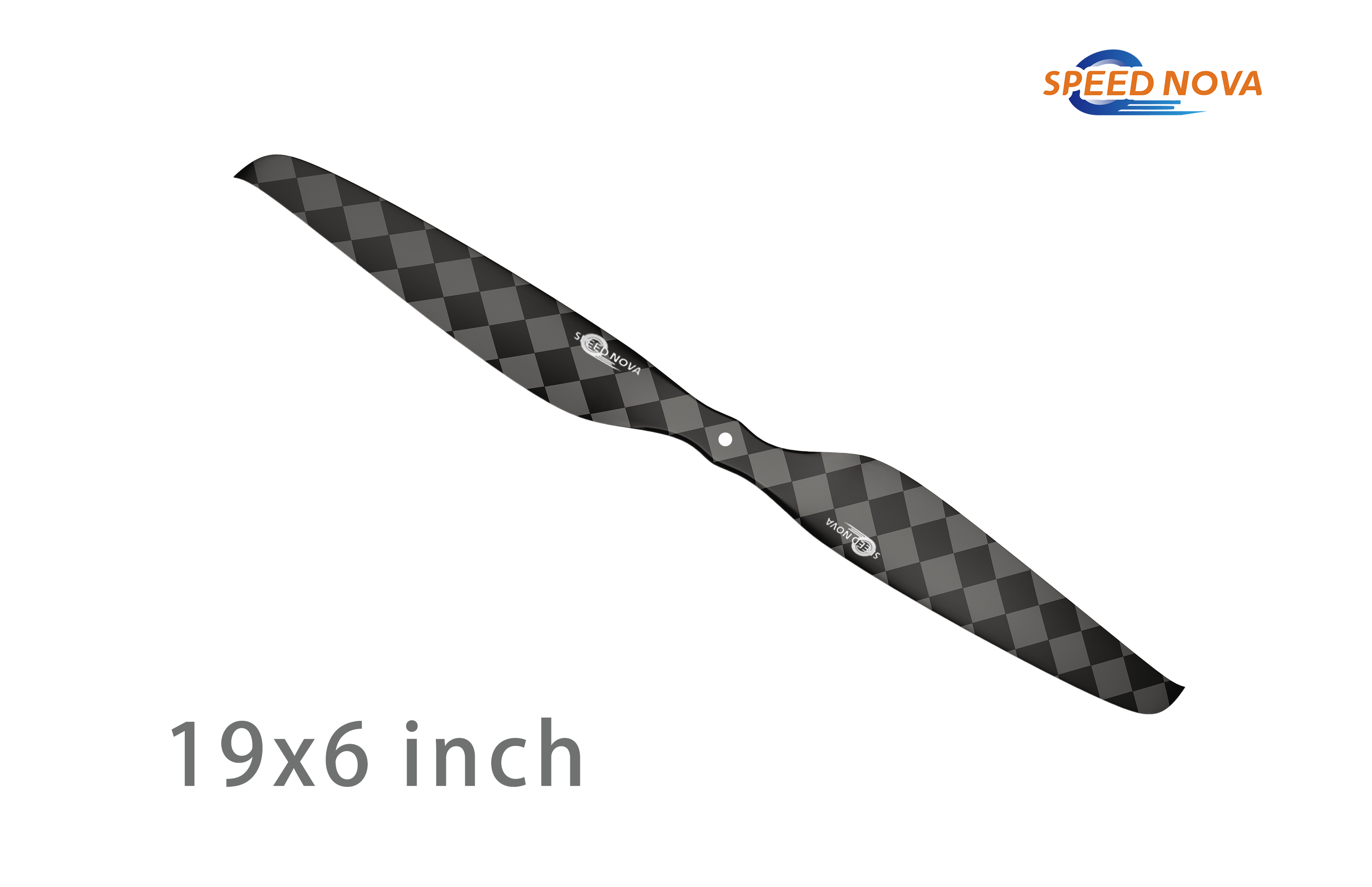 RAYI 19X6 超轻碳纤维一体正反桨CW/CCW