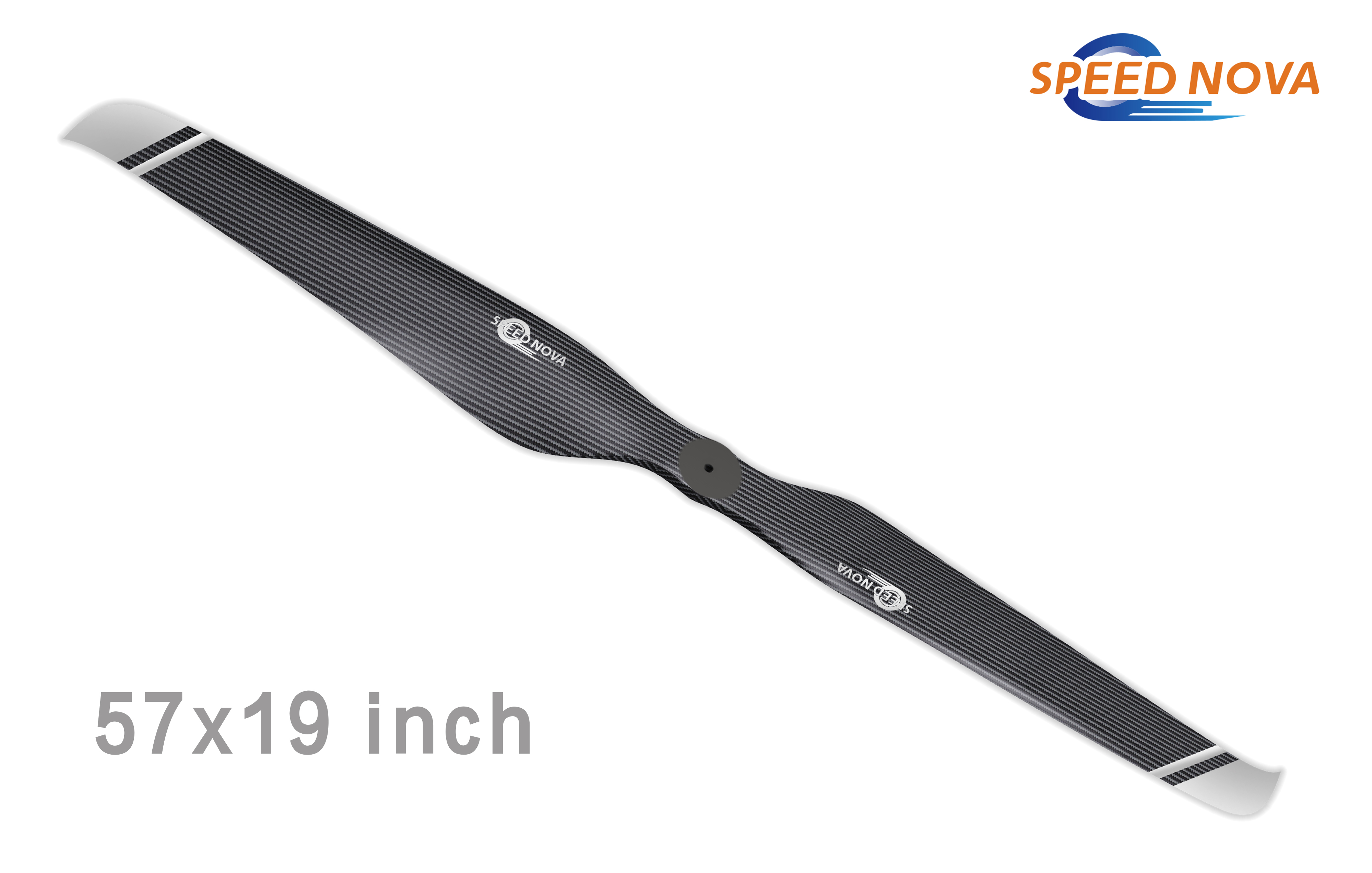 RAYI 57X19 超轻碳纤维一体正反桨CW/CCW