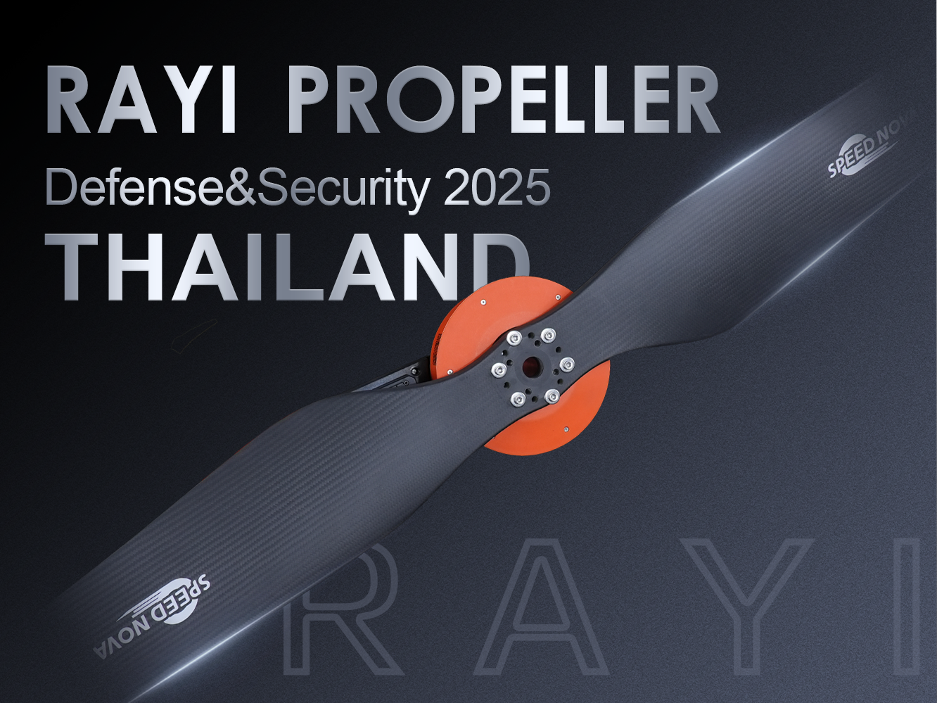 RAYI 睿翼螺旋桨团队赴泰参加泰国2025防务展